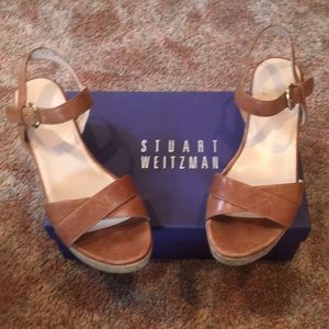 Stuart Weitzman Wedge Sandals